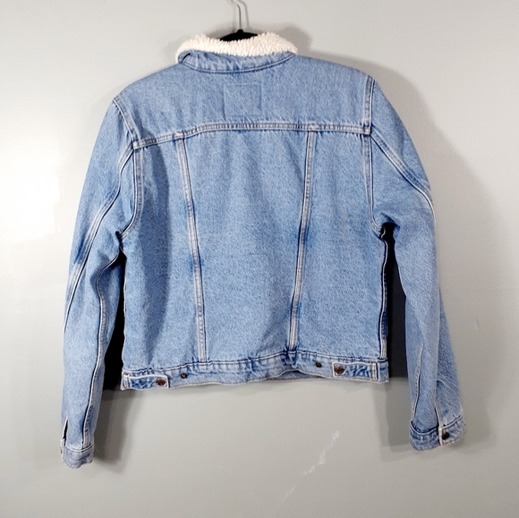Levi's Original Sherpa Trucker Jacket L - Picture 7 of 13